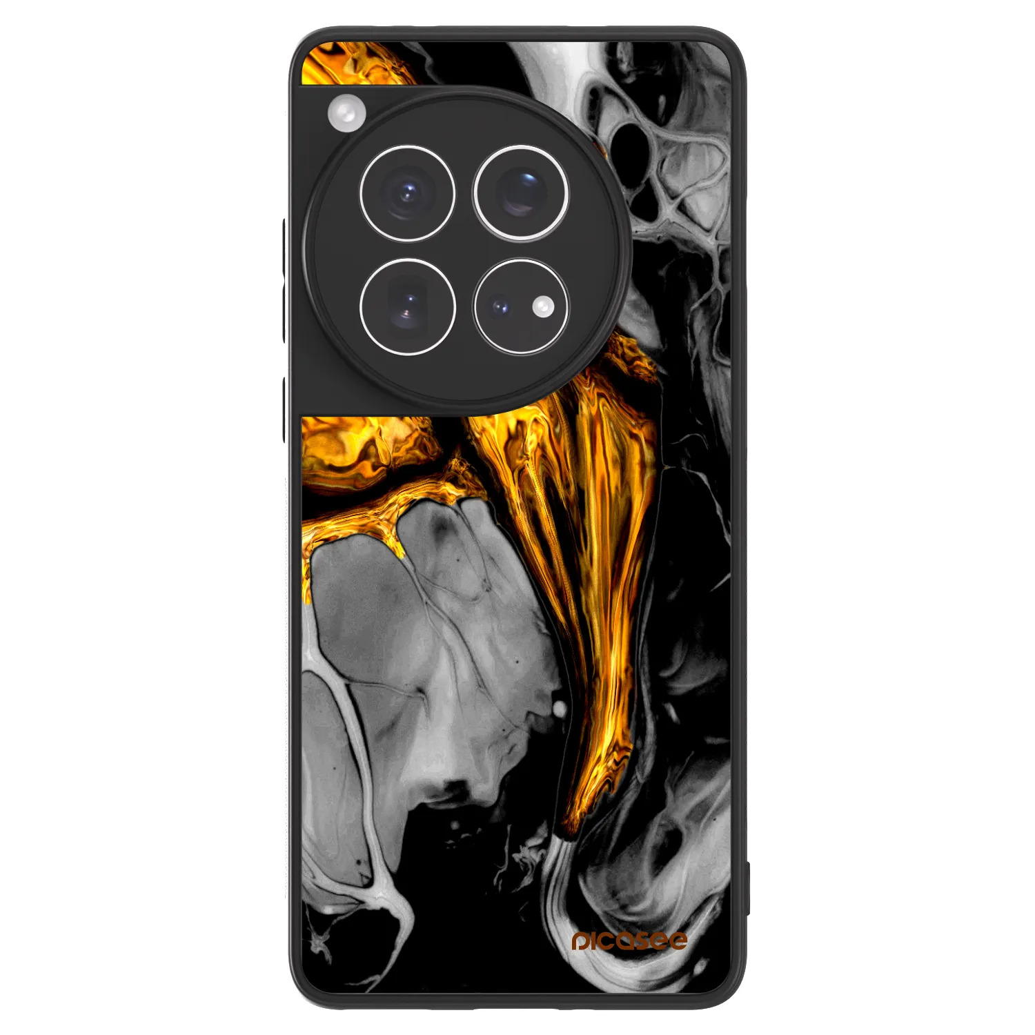 Picasee ULTIMATE CASE za OnePlus 12 5G - Black Gold