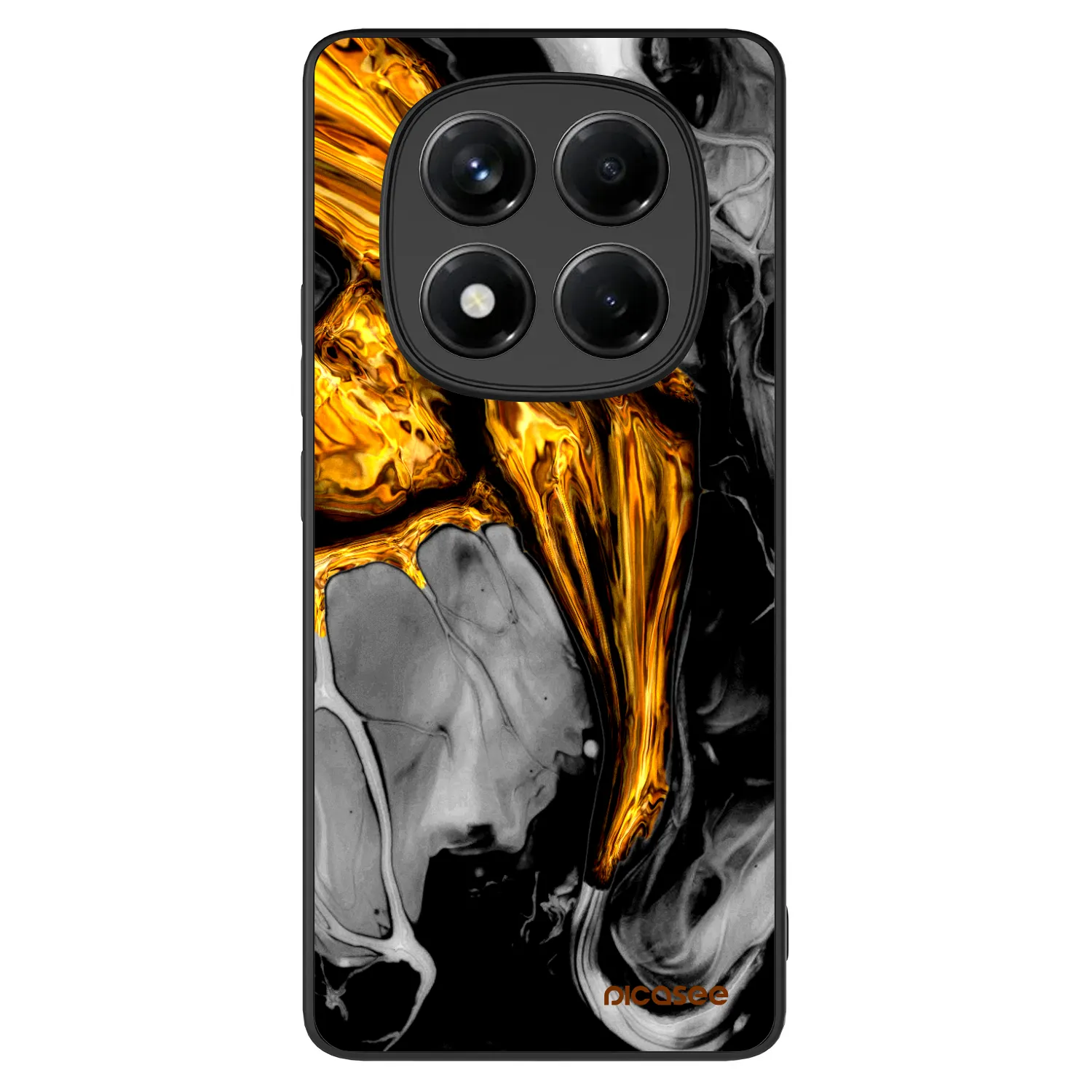 Picasee ULTIMATE CASE za Xiaomi Redmi Note 14 Pro 4G - Black Gold
