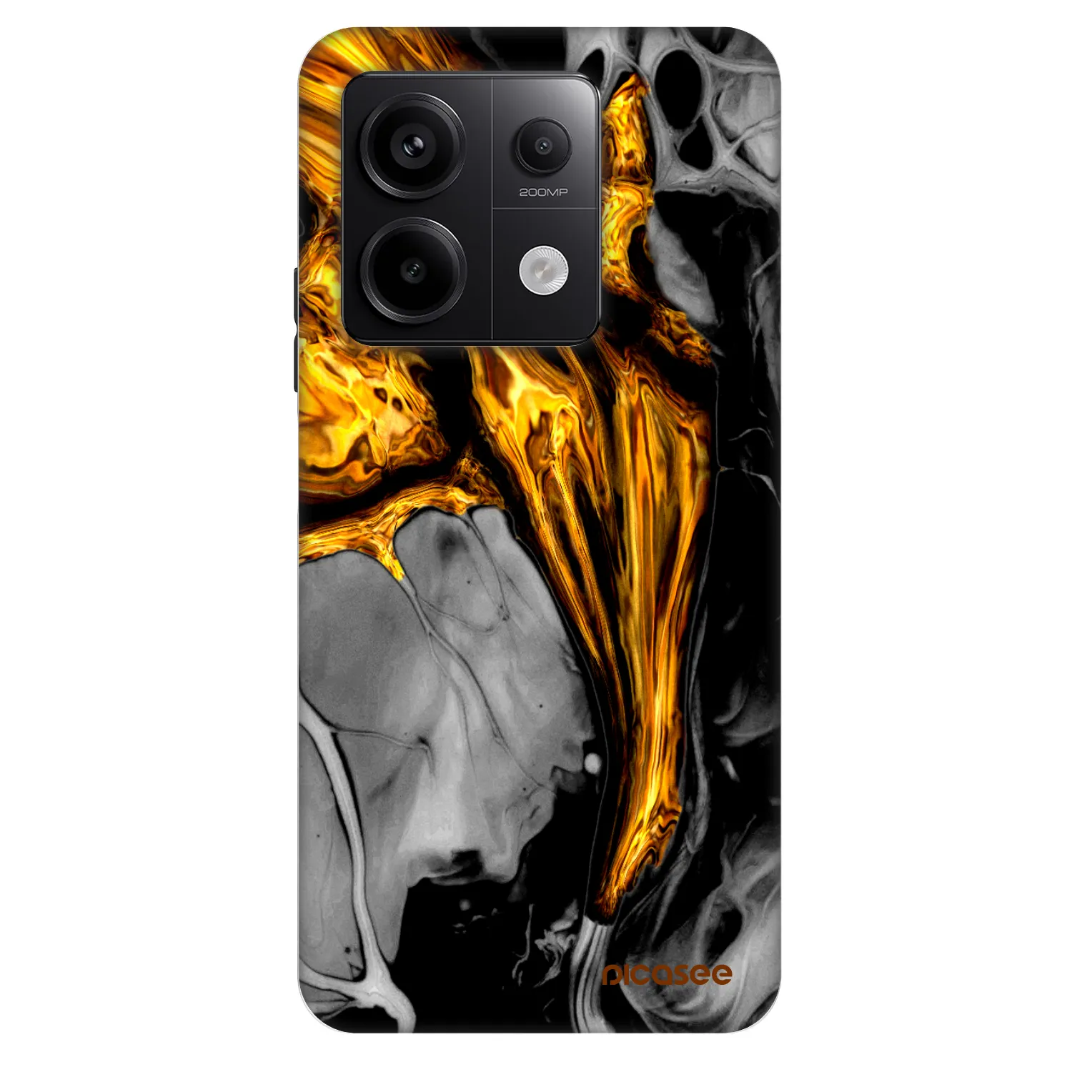 Picasee Fashion Case za Xiaomi Redmi Note 13 Pro 5G - Black Gold