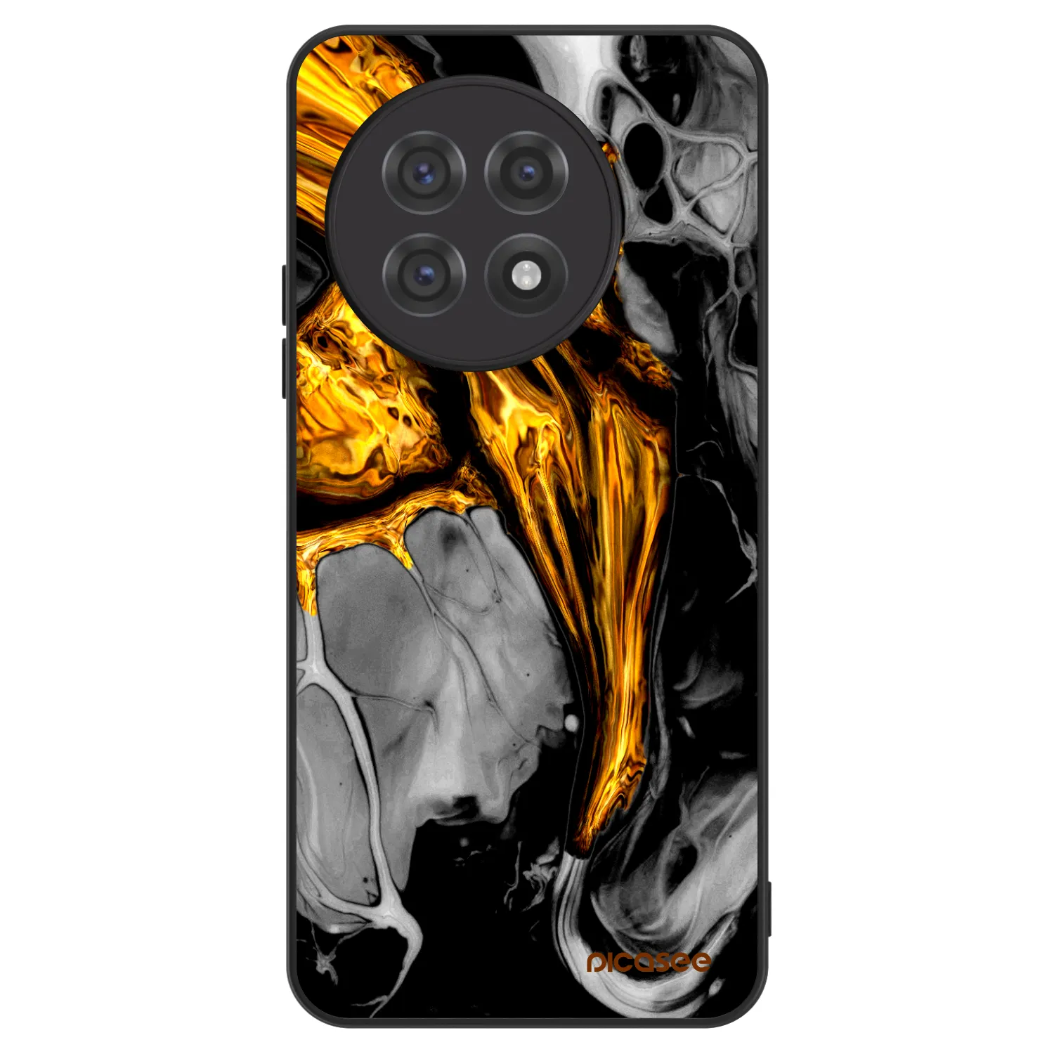 Picasee ULTIMATE CASE za OnePlus 13R 5G - Black Gold