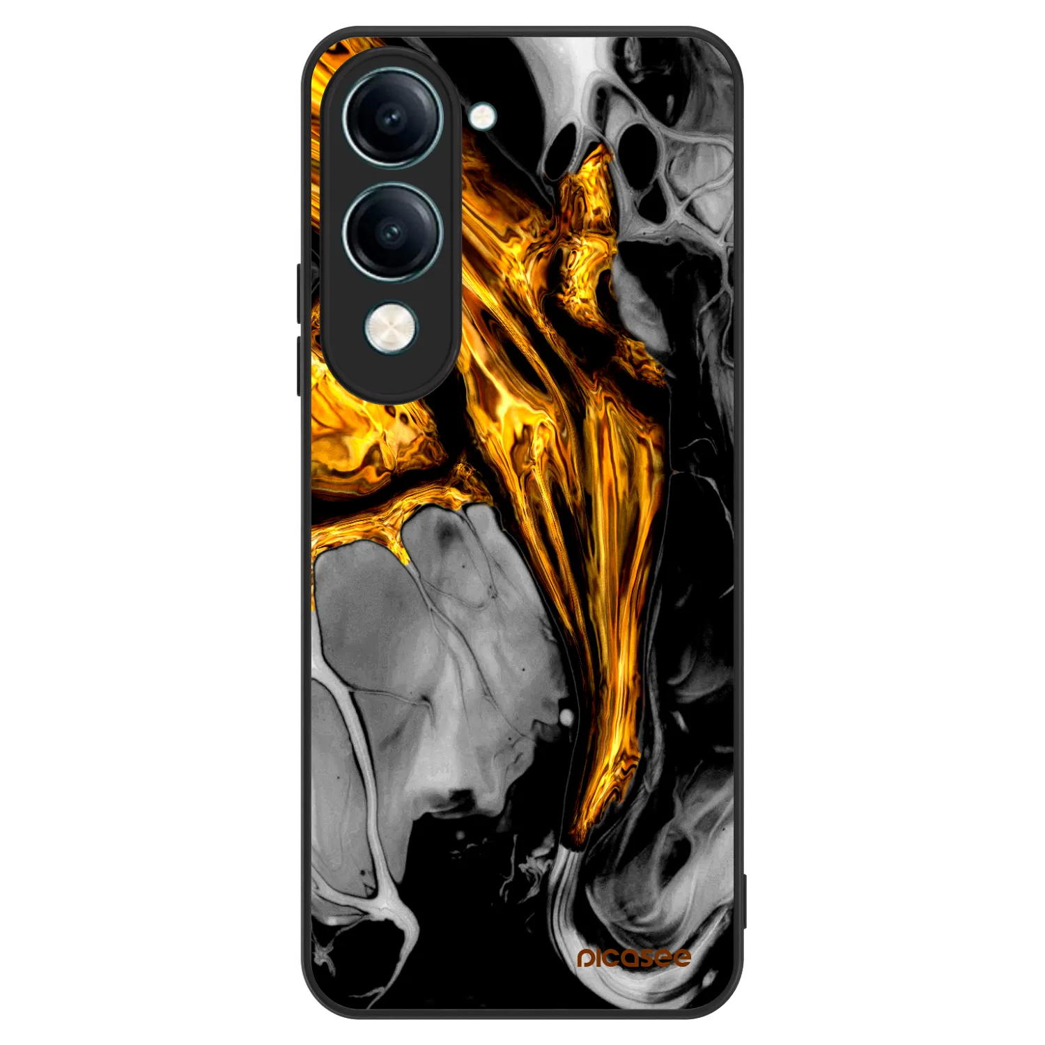 Picasee ULTIMATE CASE za Vivo Y29s 5G - Black Gold