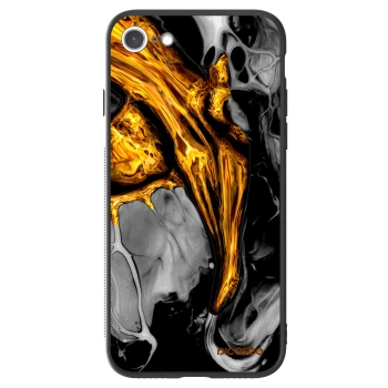 Picasee ULTIMATE CASE za Apple iPhone 8 - Black Gold