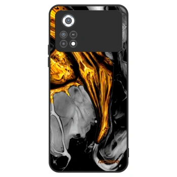 Maskica za Xiaomi Poco X4 Pro 5G - Black Gold