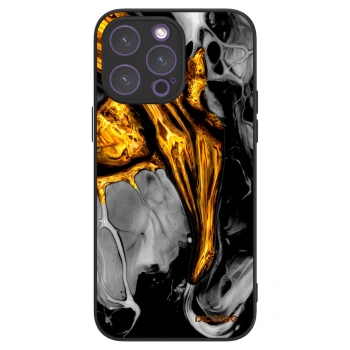 Picasee ULTIMATE CASE za Apple iPhone 14 Pro Max - Black Gold