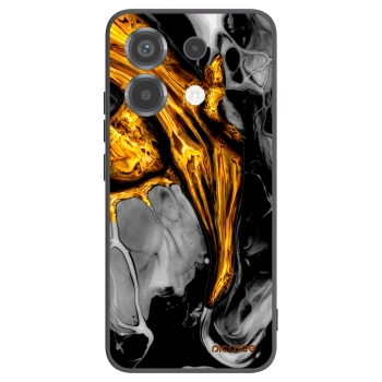 Picasee crna silikonska maskica za Xiaomi Poco X6 - Black Gold