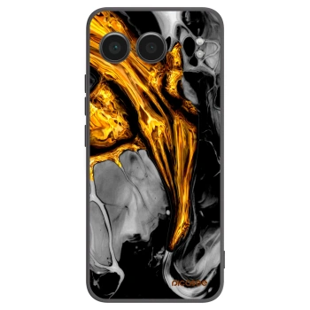 Picasee crna silikonska maskica za OnePlus Nord 4 - Black Gold