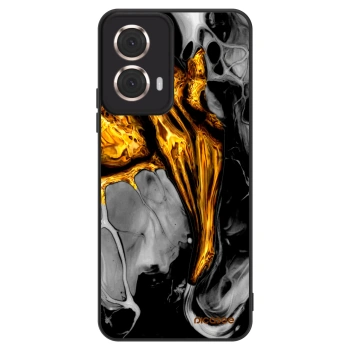Maskica za Motorola Moto G85 - Black Gold
