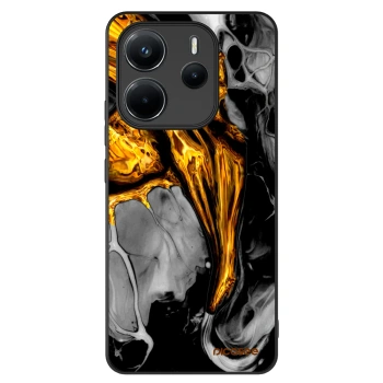 Maskica za Xiaomi Redmi Note 14 4G - Black Gold
