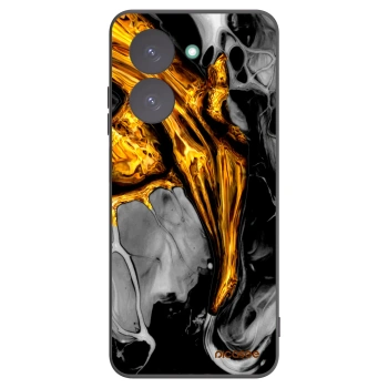 Picasee crna silikonska maskica za Xiaomi Redmi A5 - Black Gold