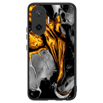 Maskica za Xiaomi Poco F7 5G - Black Gold