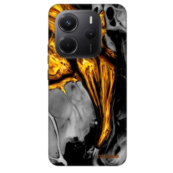 Maskica za Xiaomi Redmi Note 14 5G - Black Gold