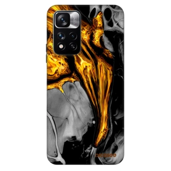 Maskica za Xiaomi Redmi Note 11 Pro - Black Gold