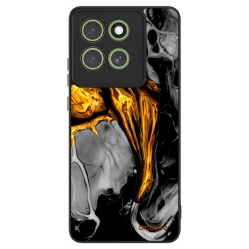 Maskica za Motorola Moto G86 5G - Black Gold