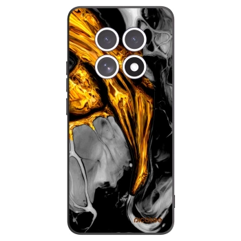 Picasee crna silikonska maskica za Xiaomi Redmi Note 15 - Black Gold