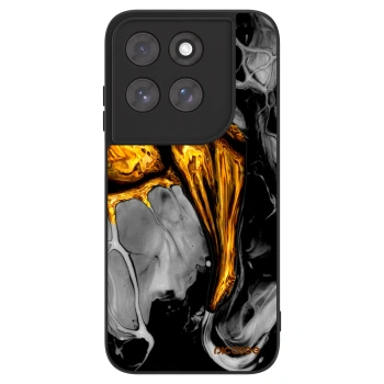 Maskica za Motorola Moto G77 - Black Gold