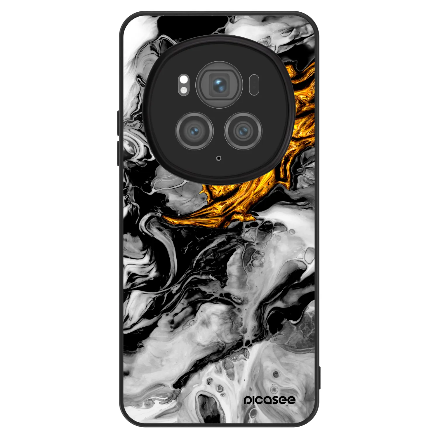 Picasee ULTIMATE CASE za Honor Magic6 Pro - Black Gold 2