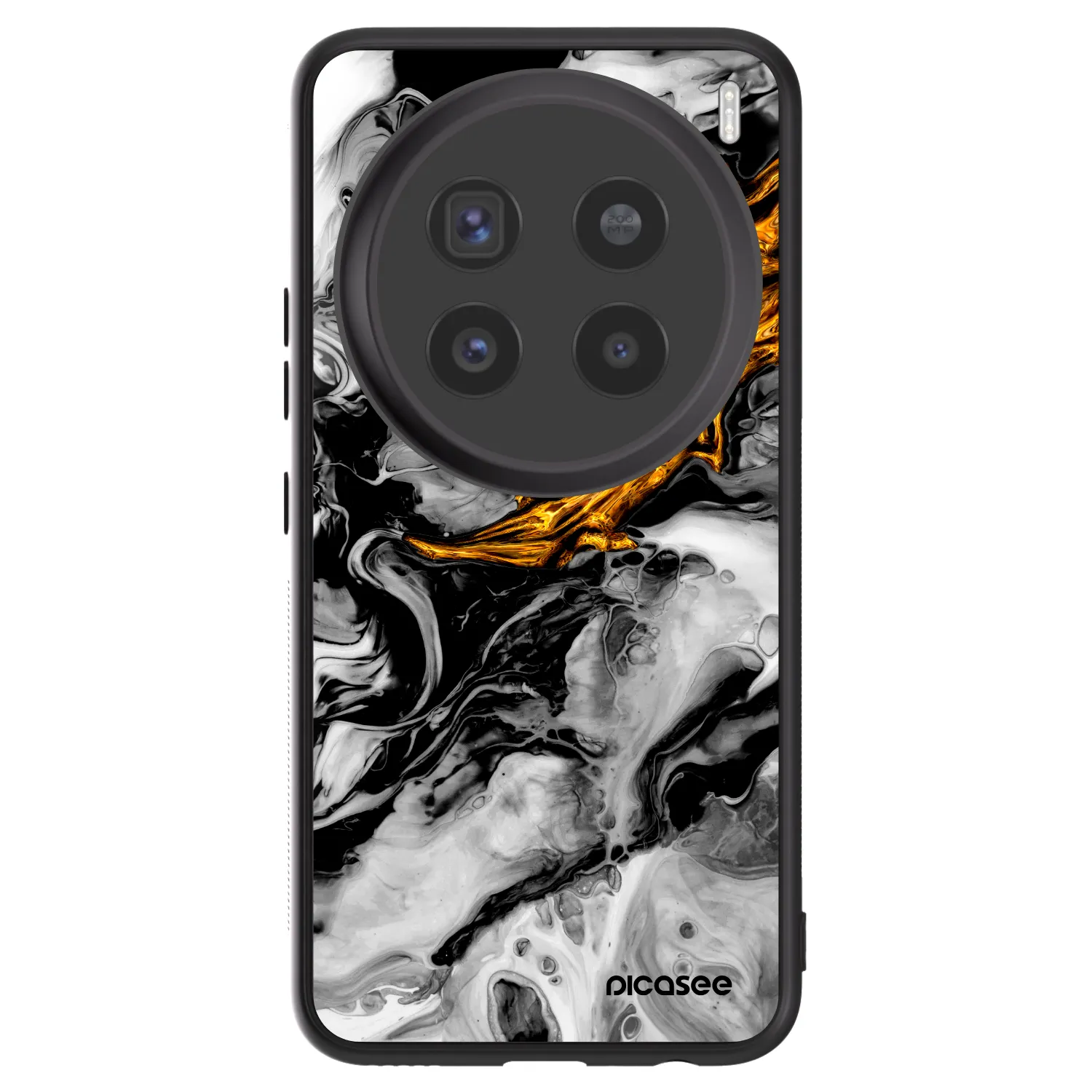 Picasee ULTIMATE CASE za Vivo X200 Pro - Black Gold 2