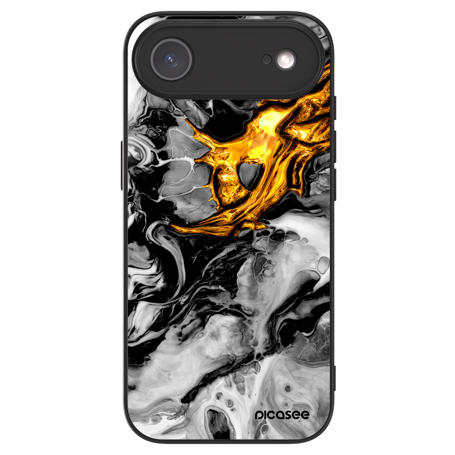 Picasee ULTIMATE CASE za Apple iPhone Air - Black Gold 2