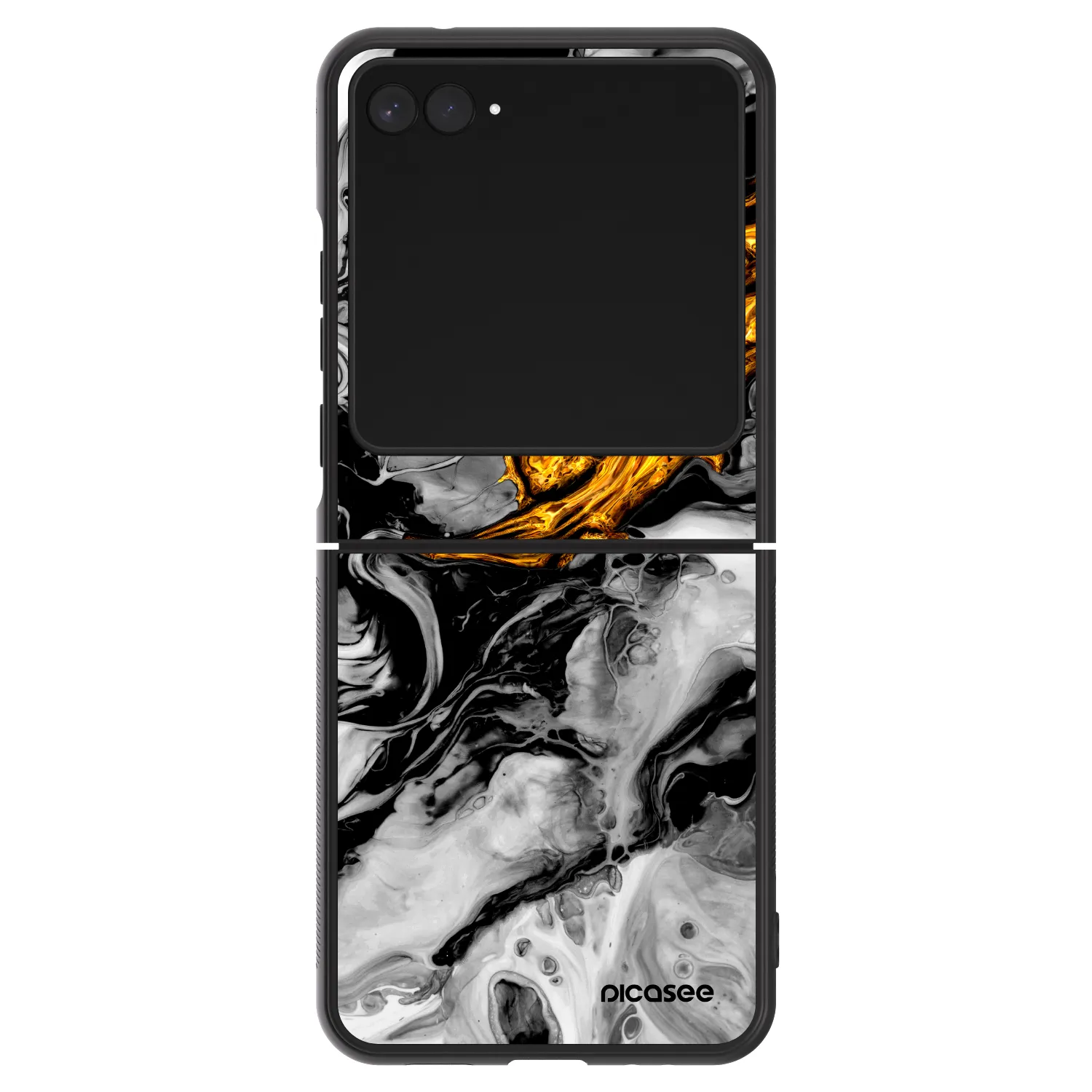 Picasee ULTIMATE CASE za Motorola Razr 60 - Black Gold 2