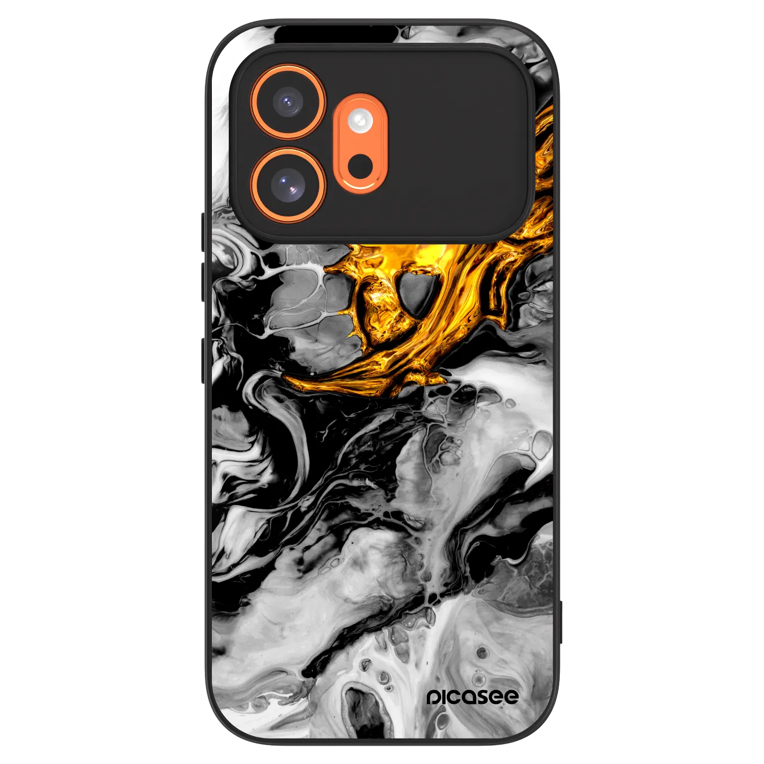 Picasee ULTIMATE CASE za Honor 600 - Black Gold 2