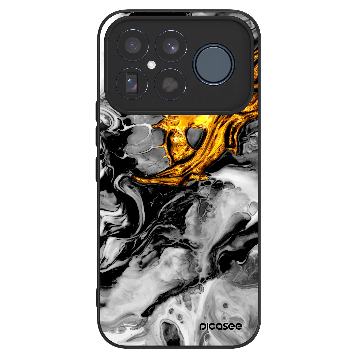 Picasee ULTIMATE CASE za Xiaomi Poco F8 Ultra - Black Gold 2