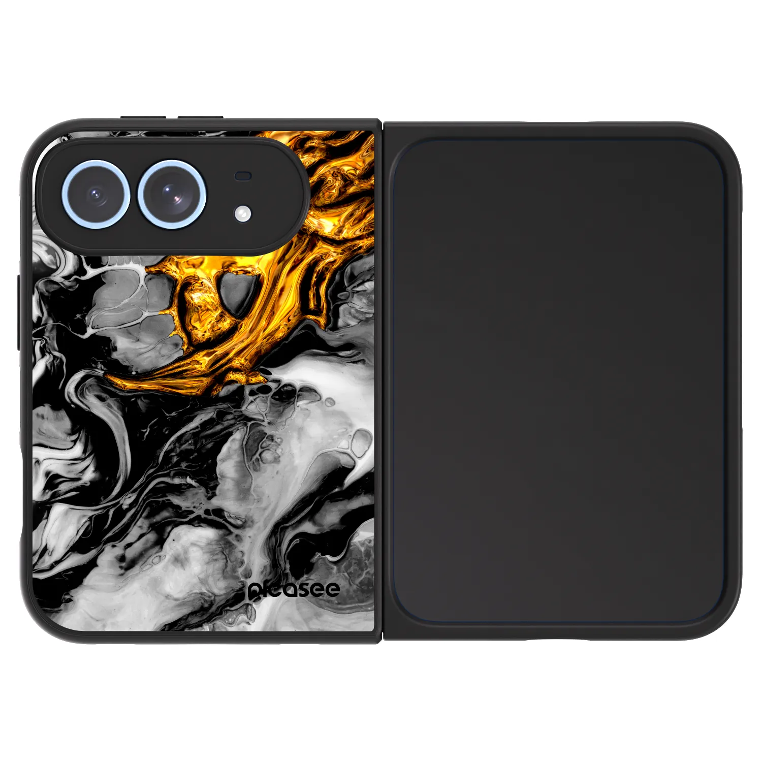 Picasee ULTIMATE CASE za Apple iPhone Ultra - Black Gold 2