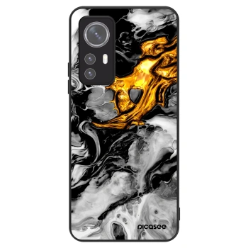 Maskica za Xiaomi 12 - Black Gold 2