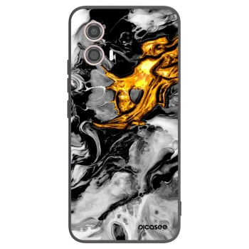Maskica za Motorola Moto G53 5G - Black Gold 2