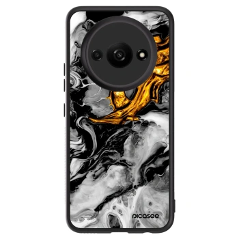 Maskica za Xiaomi Redmi A3 - Black Gold 2