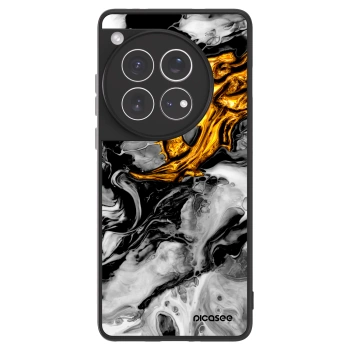 Picasee ULTIMATE CASE za OnePlus 12 5G - Black Gold 2