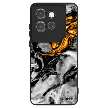 Maskica za Motorola Edge 50 Neo - Black Gold 2