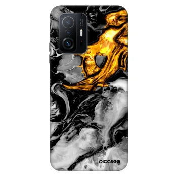 Maskica za Xiaomi 11T Pro - Black Gold 2