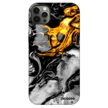 Maskica za Apple iPhone 12 Pro Max - Black Gold 2