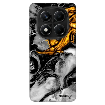 Maskica za Xiaomi Redmi Note 14 Pro 4G - Black Gold 2