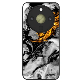Maskica za Honor Magic8 Lite 5G - Black Gold 2