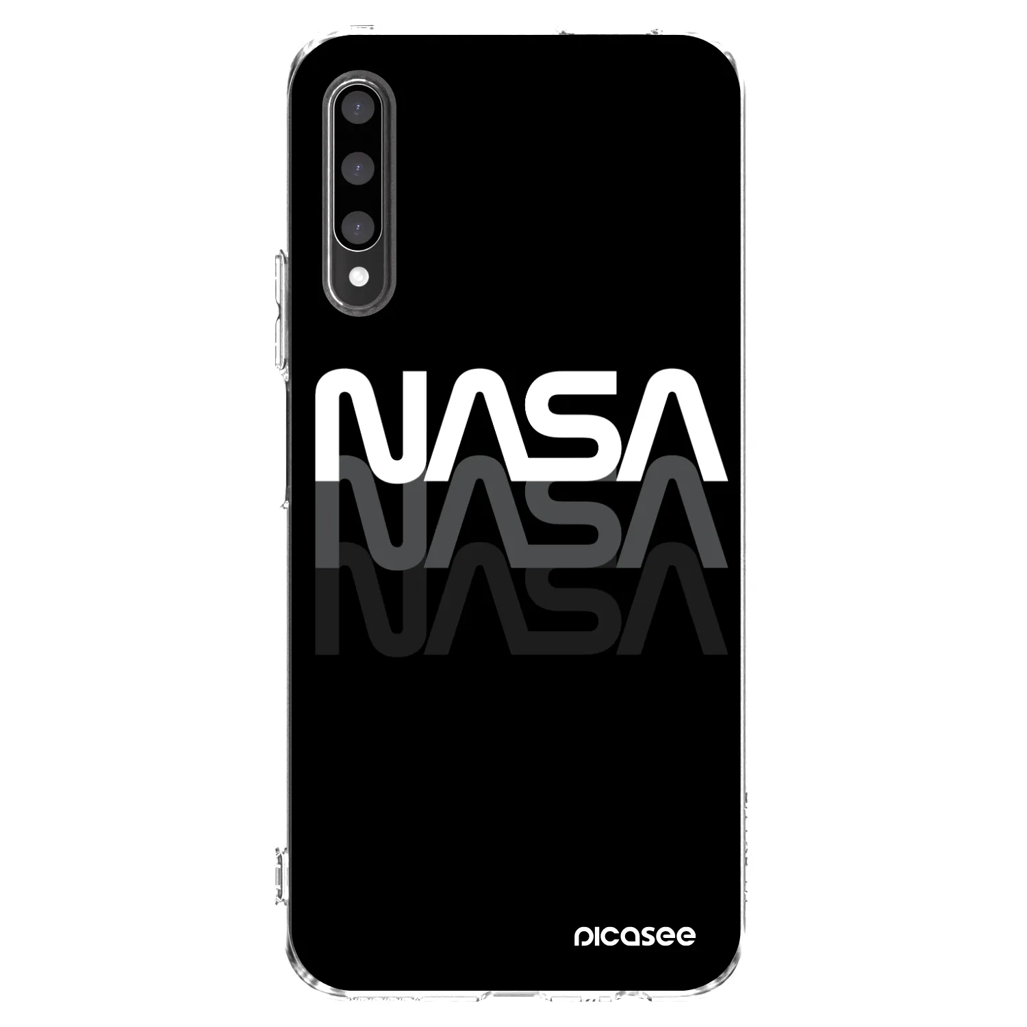 Picasee silikonska prozirna maskica za Honor 9X Pro - NASA Triple