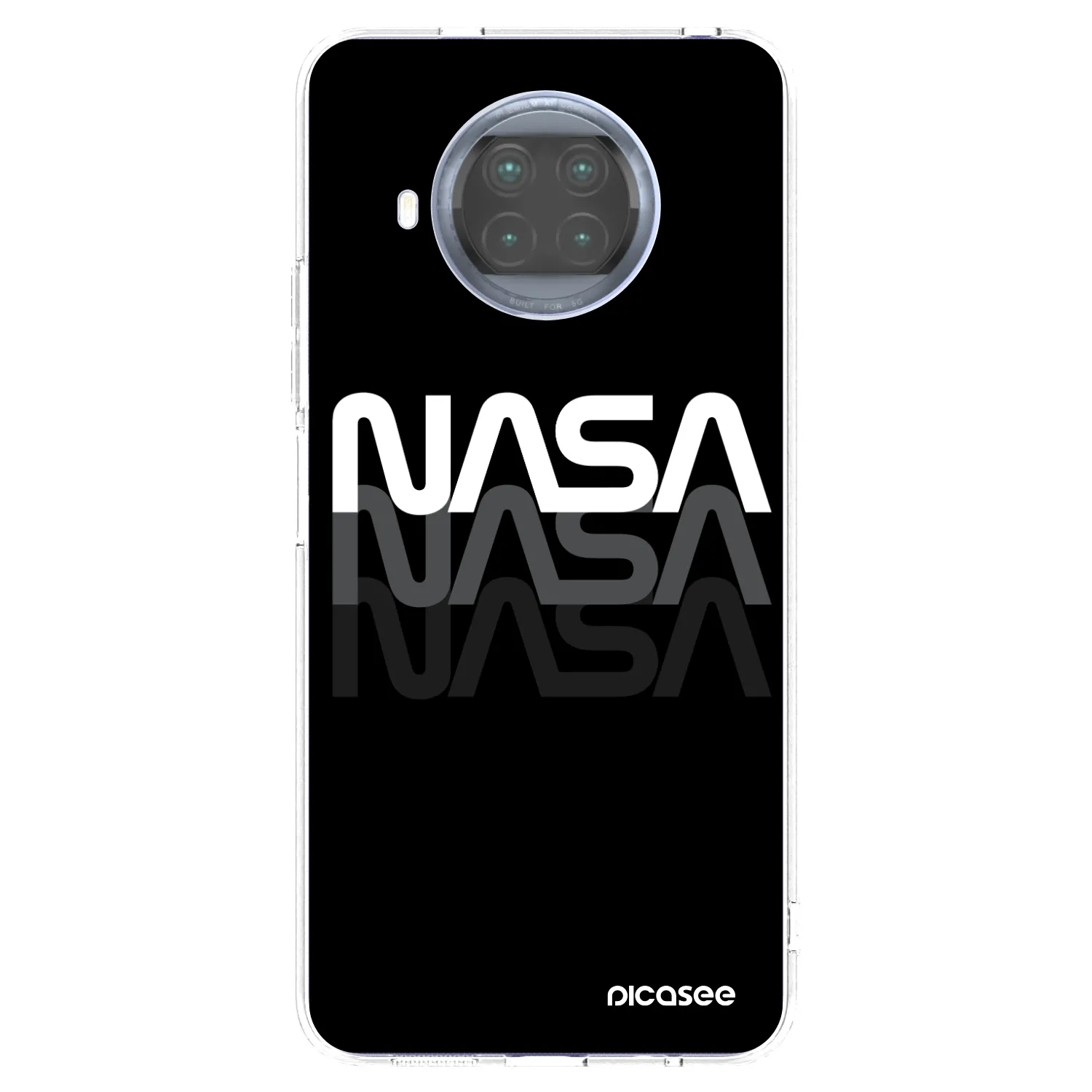 Picasee silikonska prozirna maskica za Xiaomi Mi 10T Lite - NASA Triple