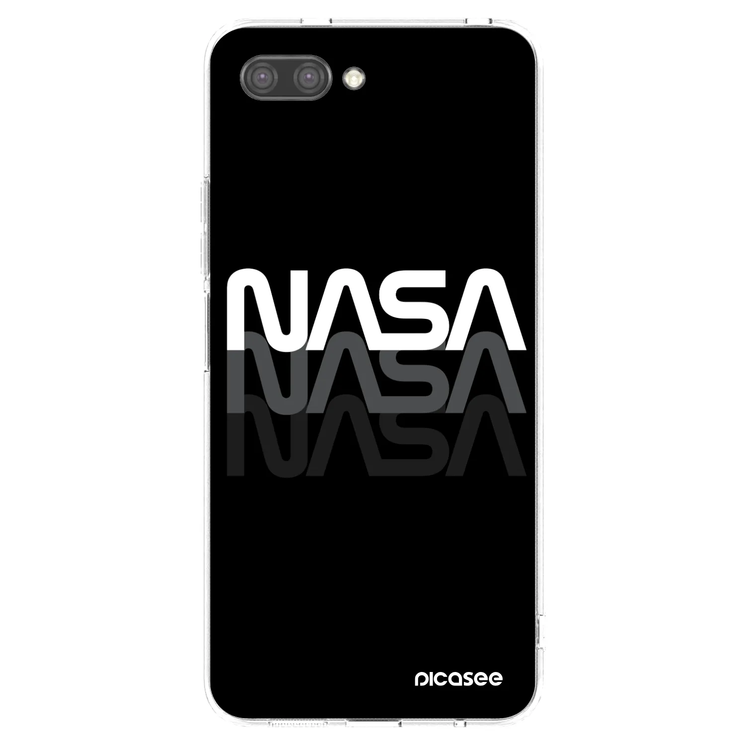 Picasee silikonska prozirna maskica za Honor 10 - NASA Triple