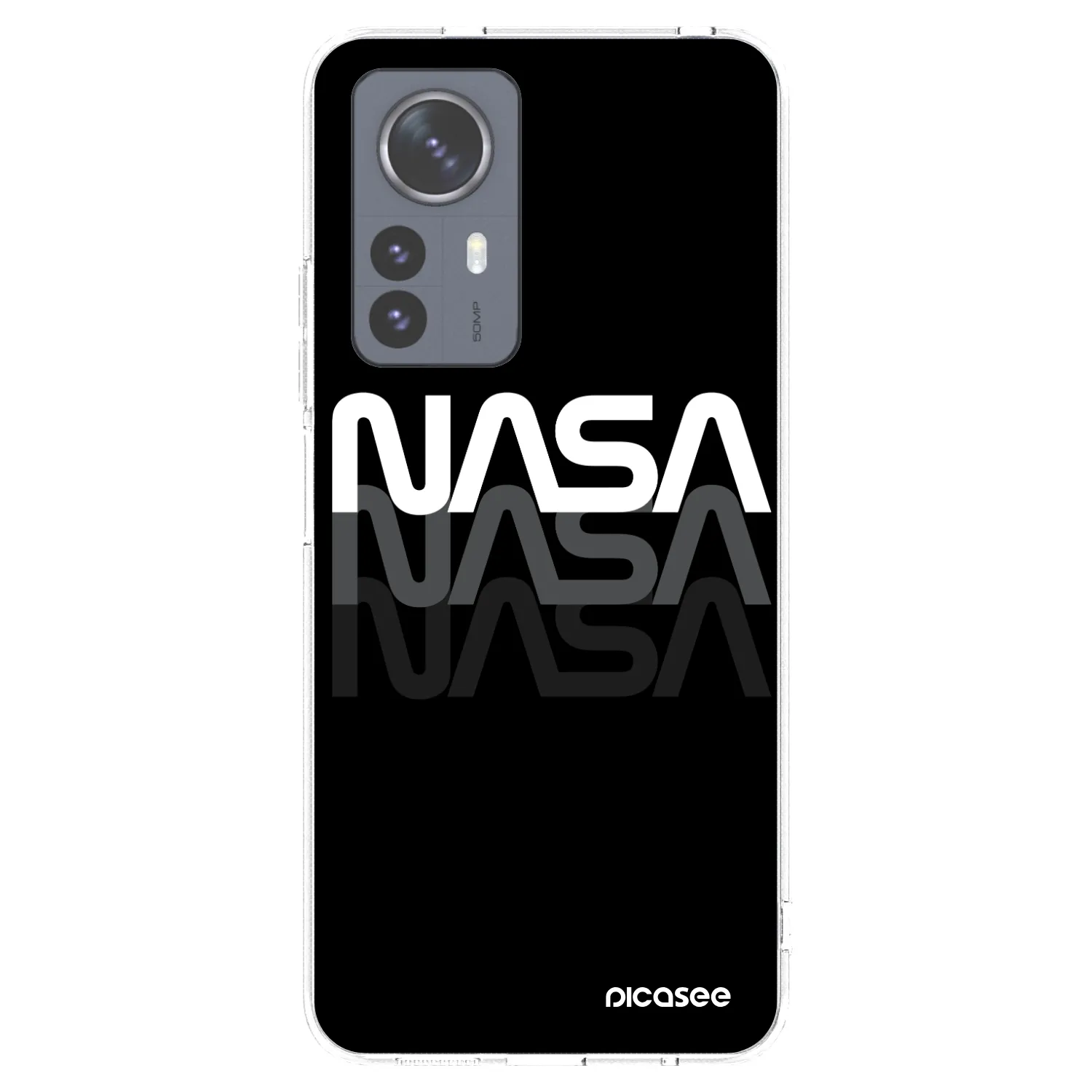 Picasee silikonska prozirna maskica za Xiaomi 12 Pro - NASA Triple