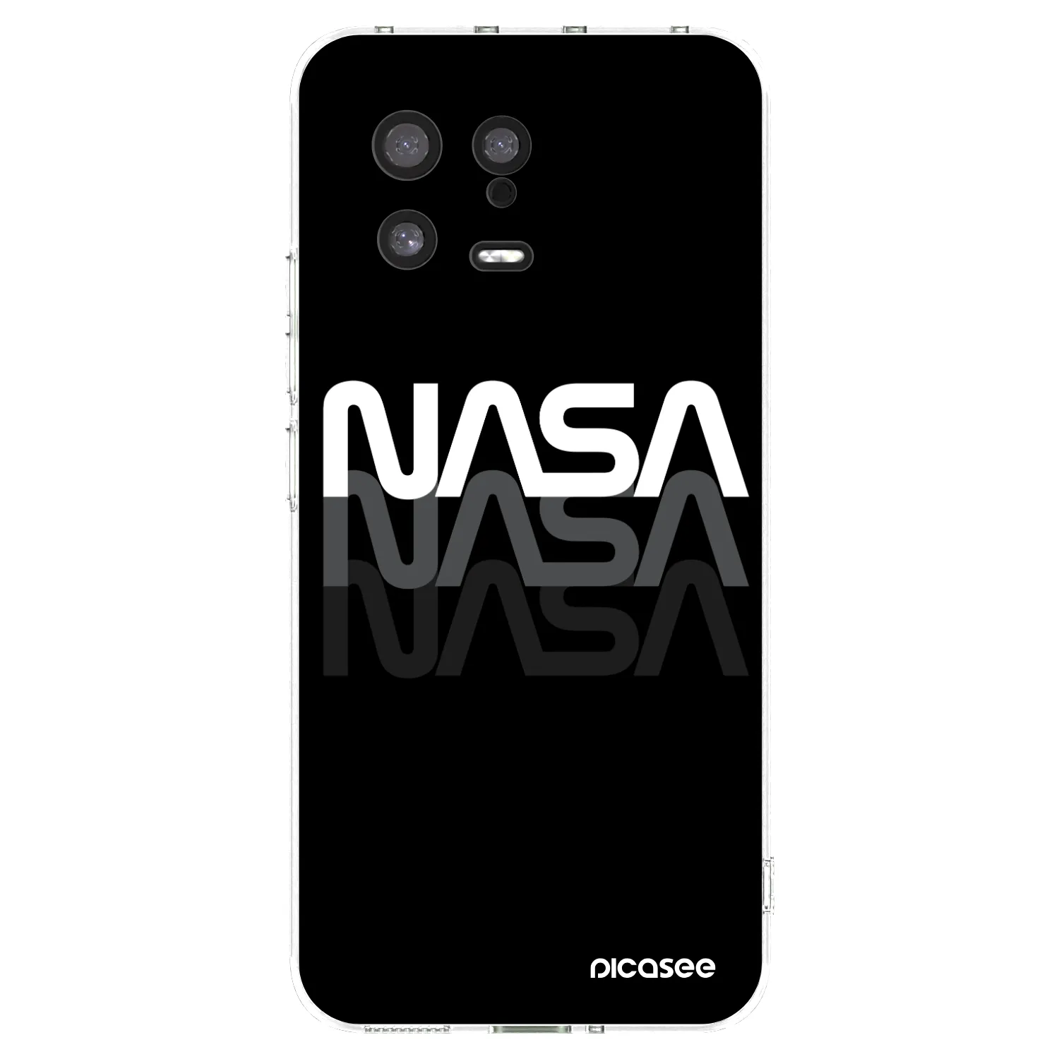Picasee silikonska prozirna maskica za Xiaomi 13 - NASA Triple