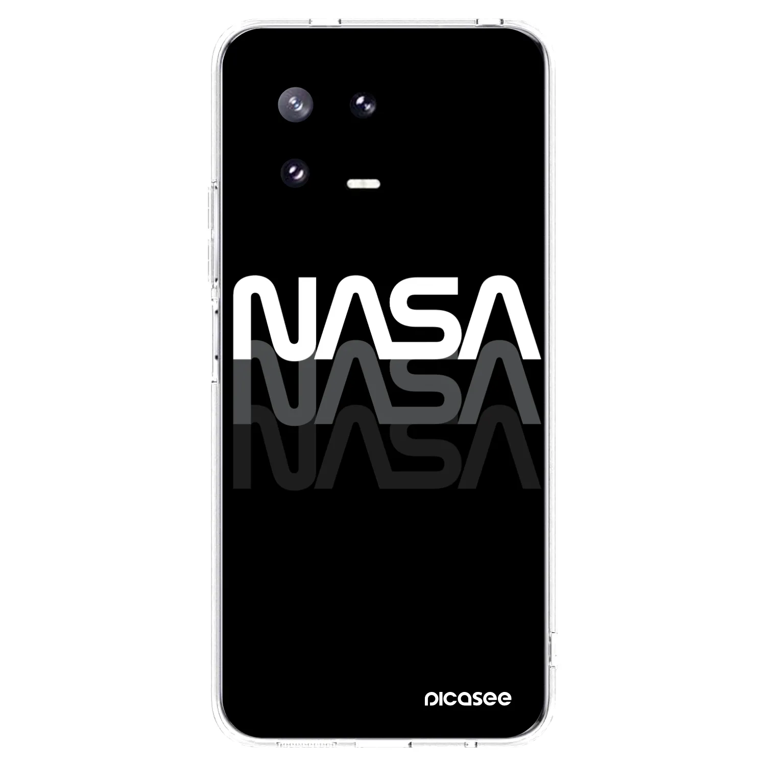 Picasee silikonska prozirna maskica za Xiaomi 13 Pro - NASA Triple