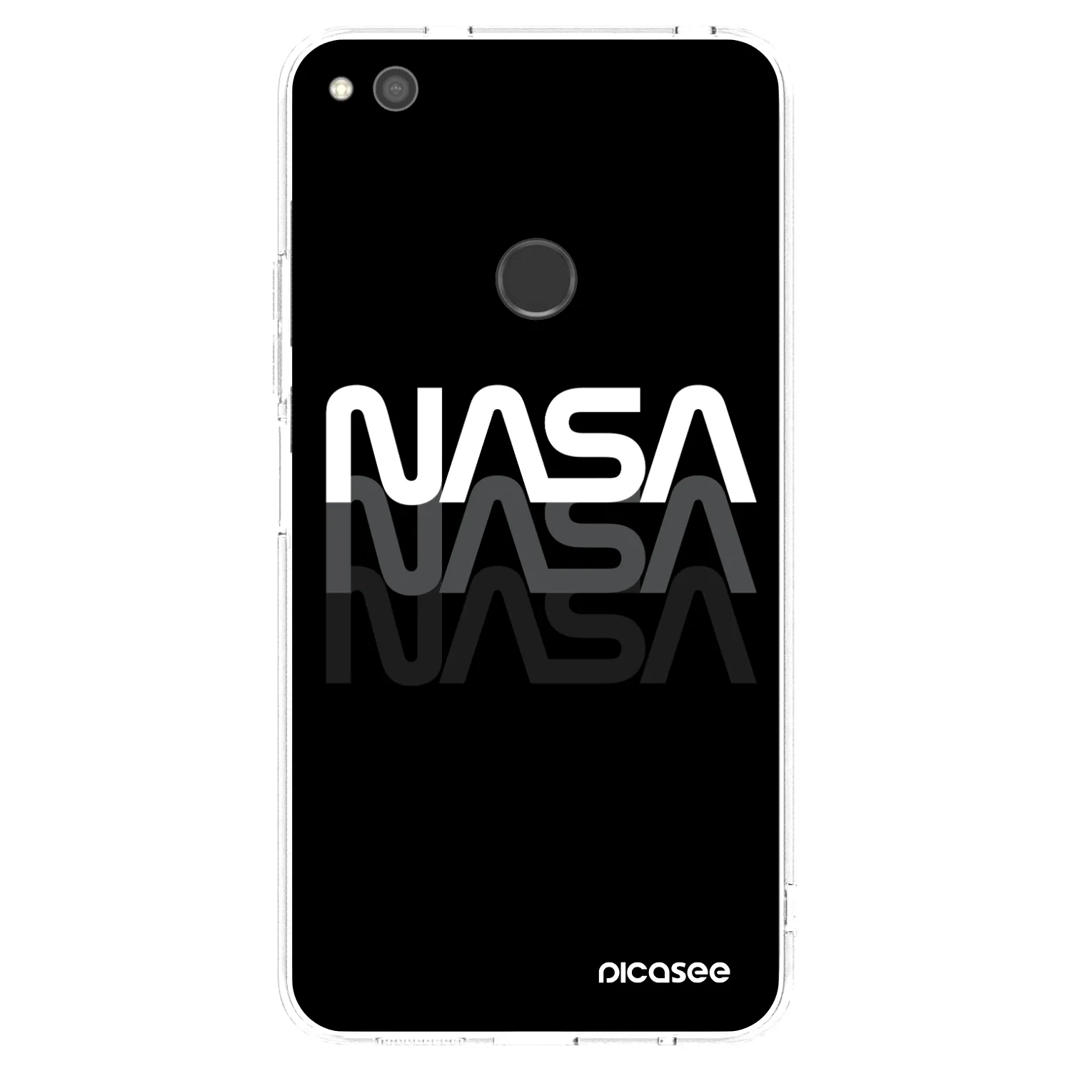 Picasee silikonska prozirna maskica za Huawei P9 Lite 2017 - NASA Triple