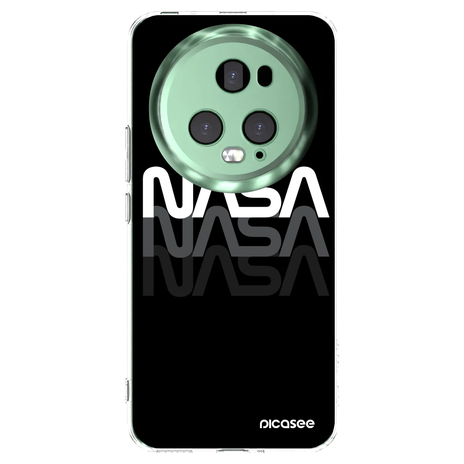 Picasee silikonska prozirna maskica za Honor Magic5 Pro - NASA Triple