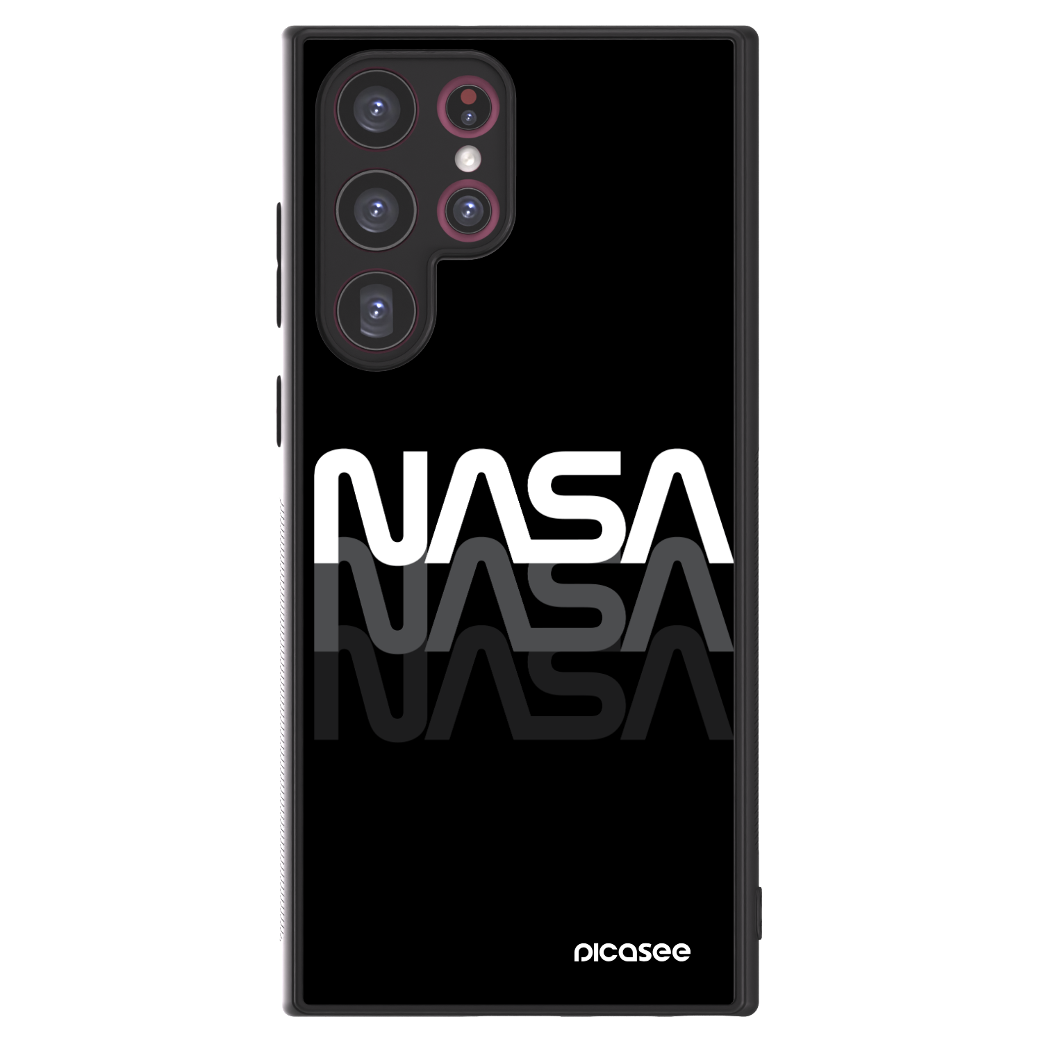 Picasee ULTIMATE CASE PowerShare za Samsung Galaxy S22 Ultra 5G - NASA Triple