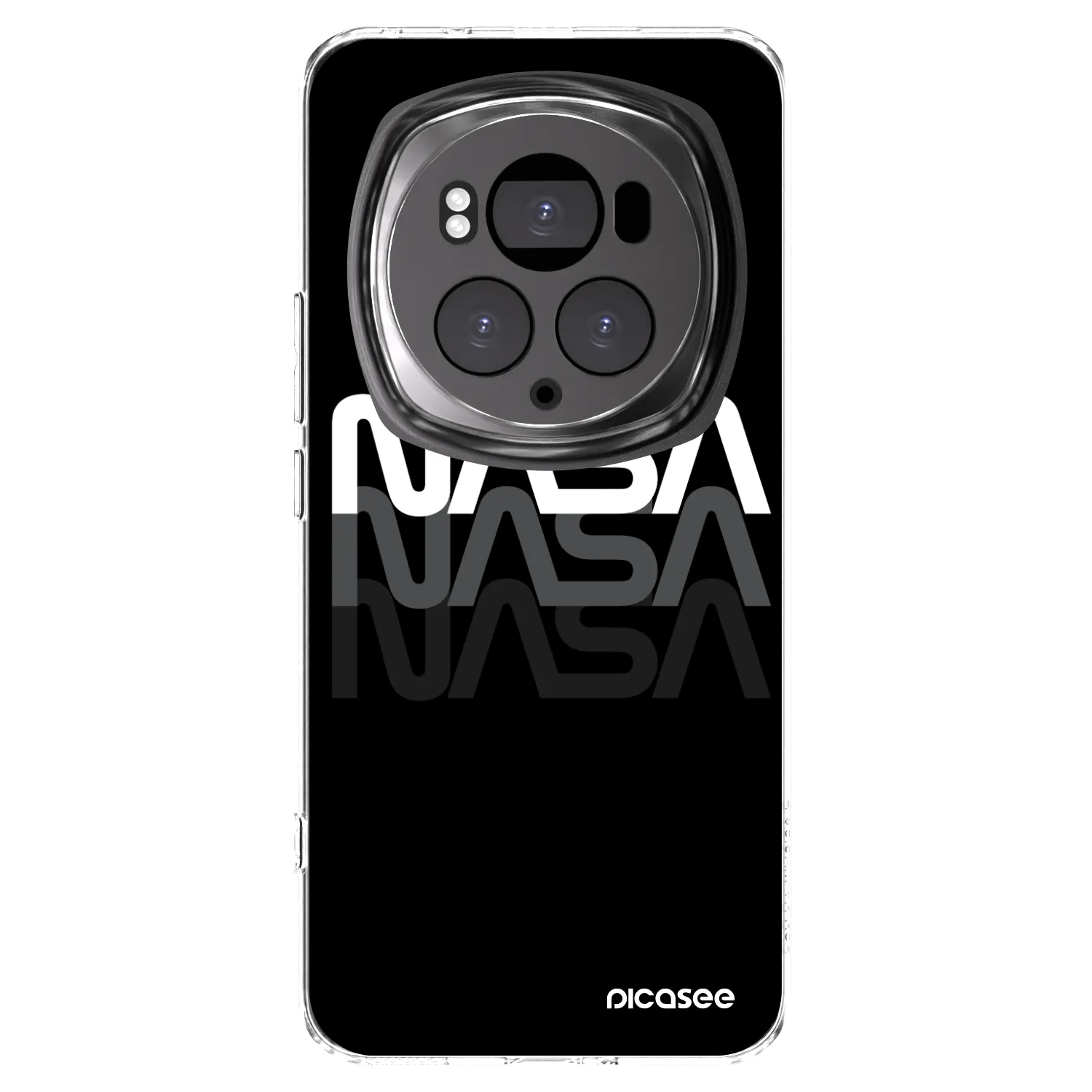 Picasee silikonska prozirna maskica za Honor Magic6 Pro - NASA Triple