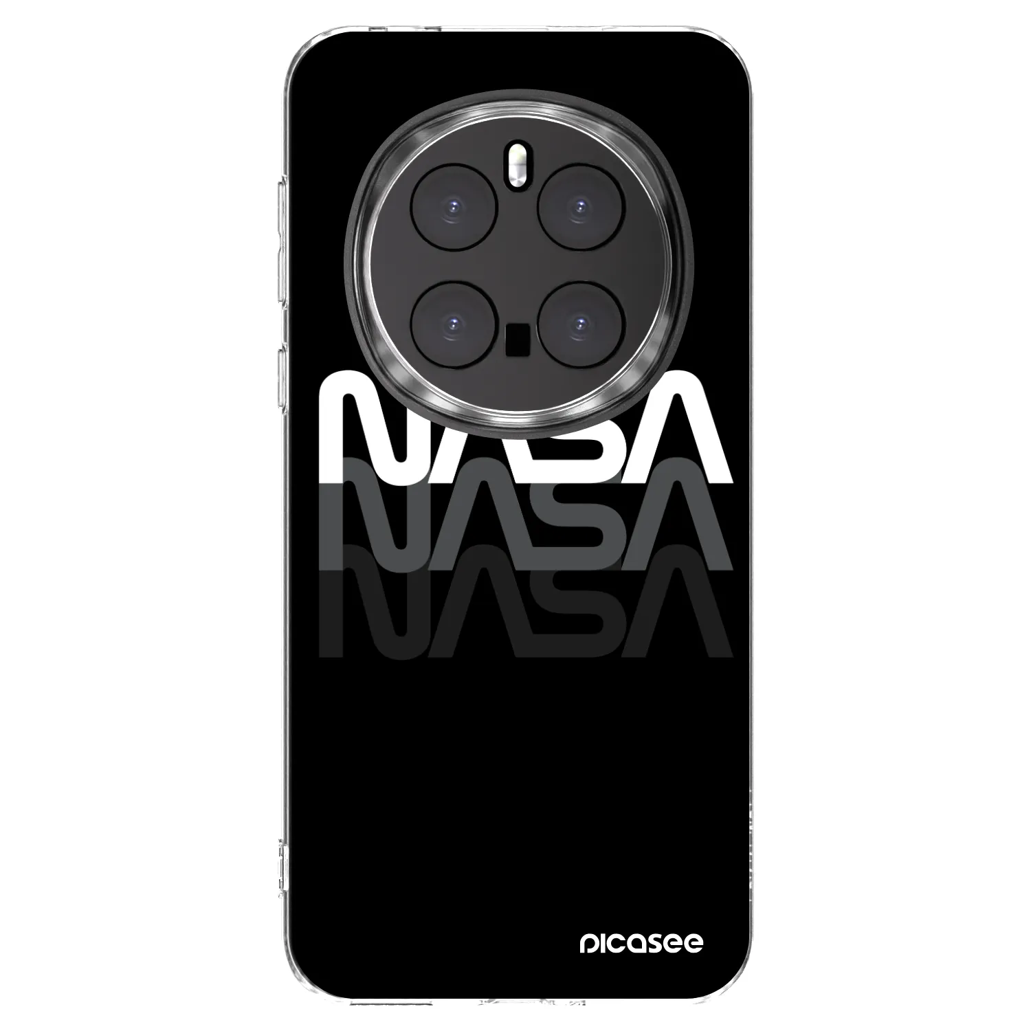 Picasee silikonska prozirna maskica za Honor Magic7 Pro 5G - NASA Triple