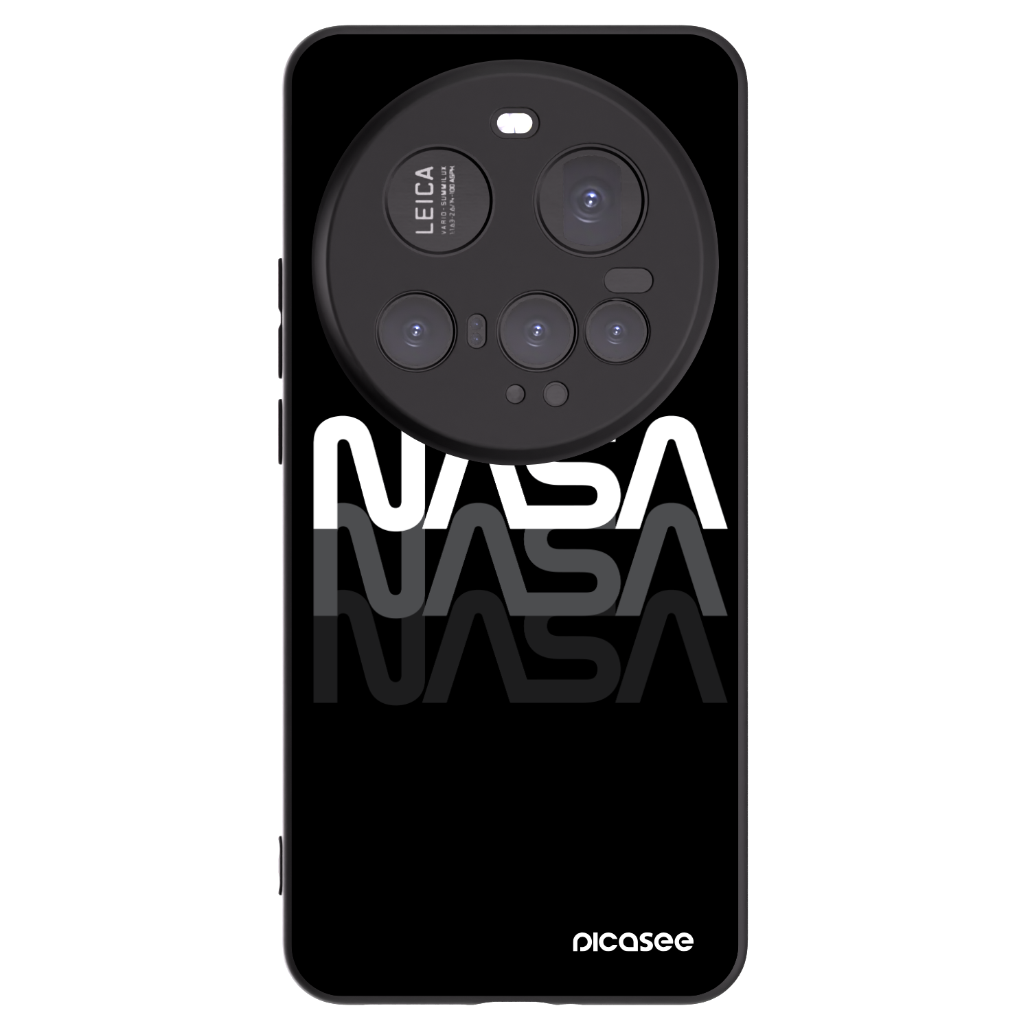 Picasee crna silikonska maskica za Xiaomi 15 Ultra - NASA Triple