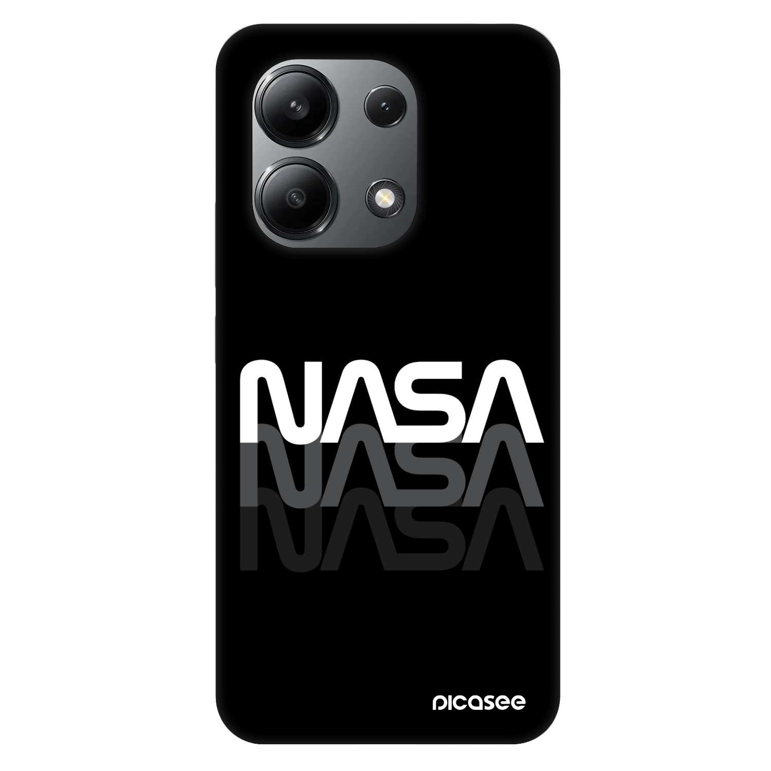 Picasee Fashion Case za Xiaomi Redmi Note 13 4G - NASA Triple