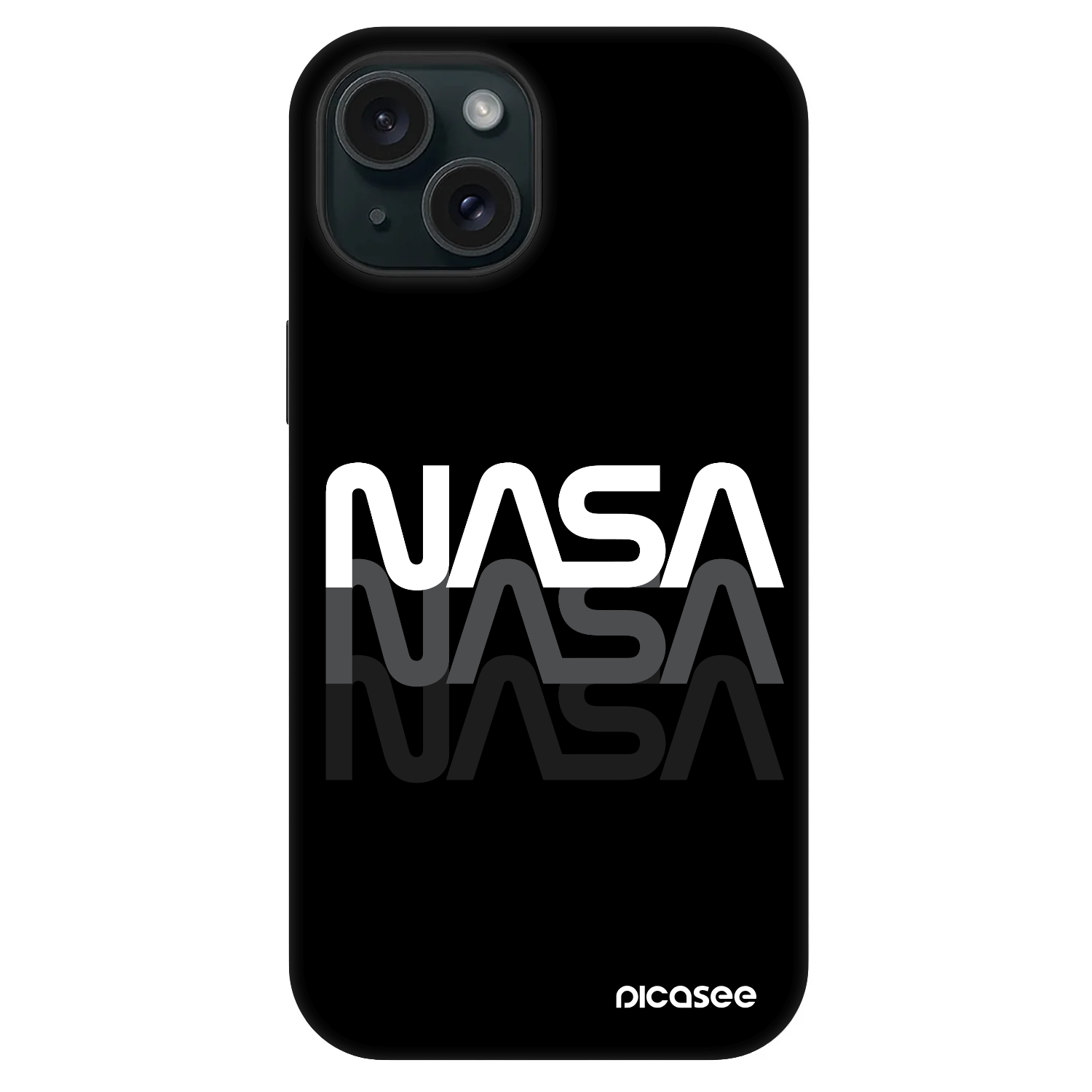 Picasee Fashion Case MagSafe za Apple iPhone 15 - NASA Triple