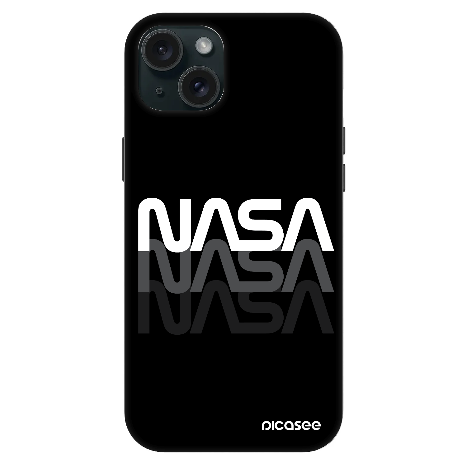 Picasee Fashion Case MagSafe za Apple iPhone 15 Plus - NASA Triple